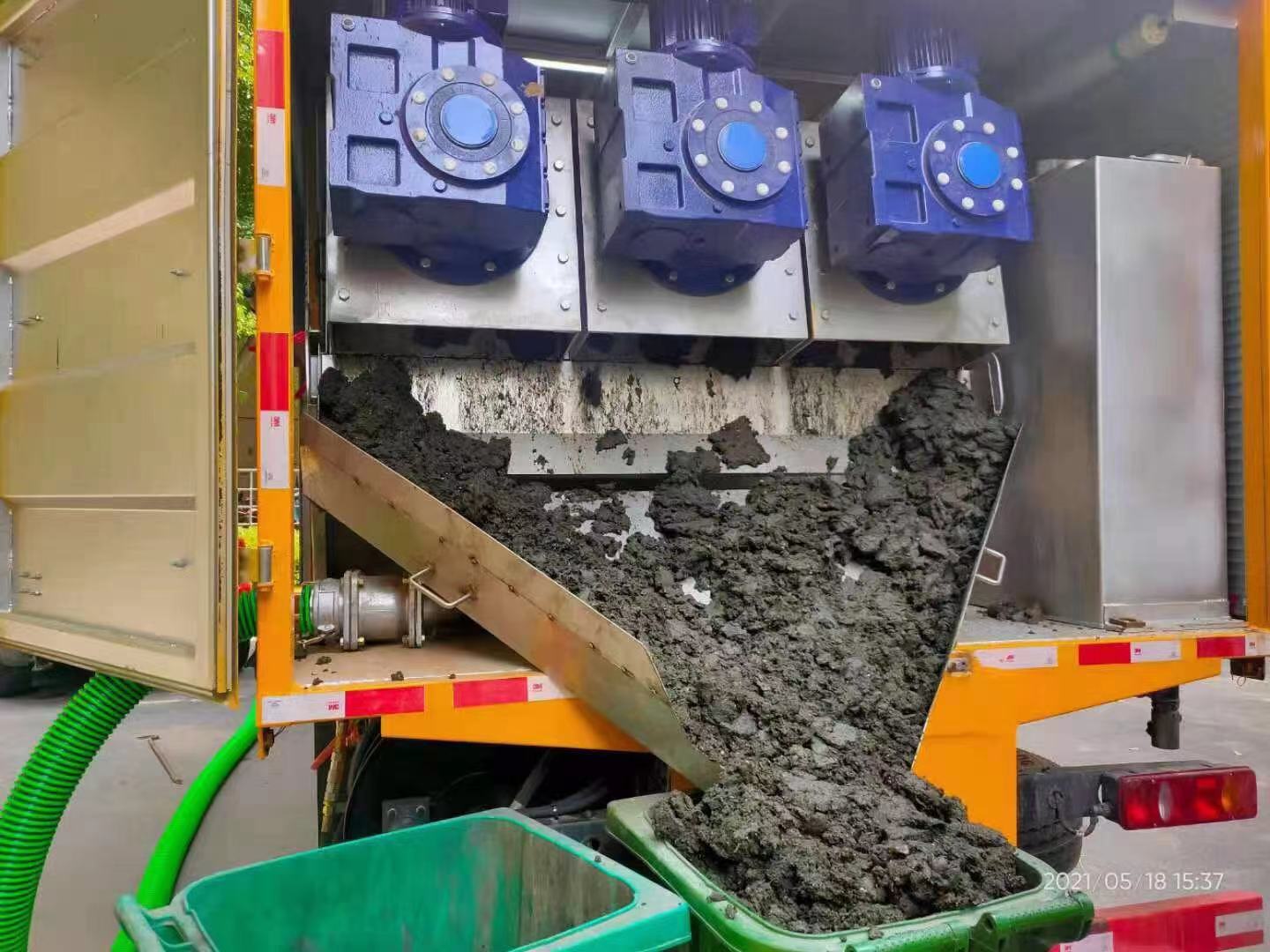 大丰镇化粪池清掏城市维护站-泥浆净化干湿分离处理